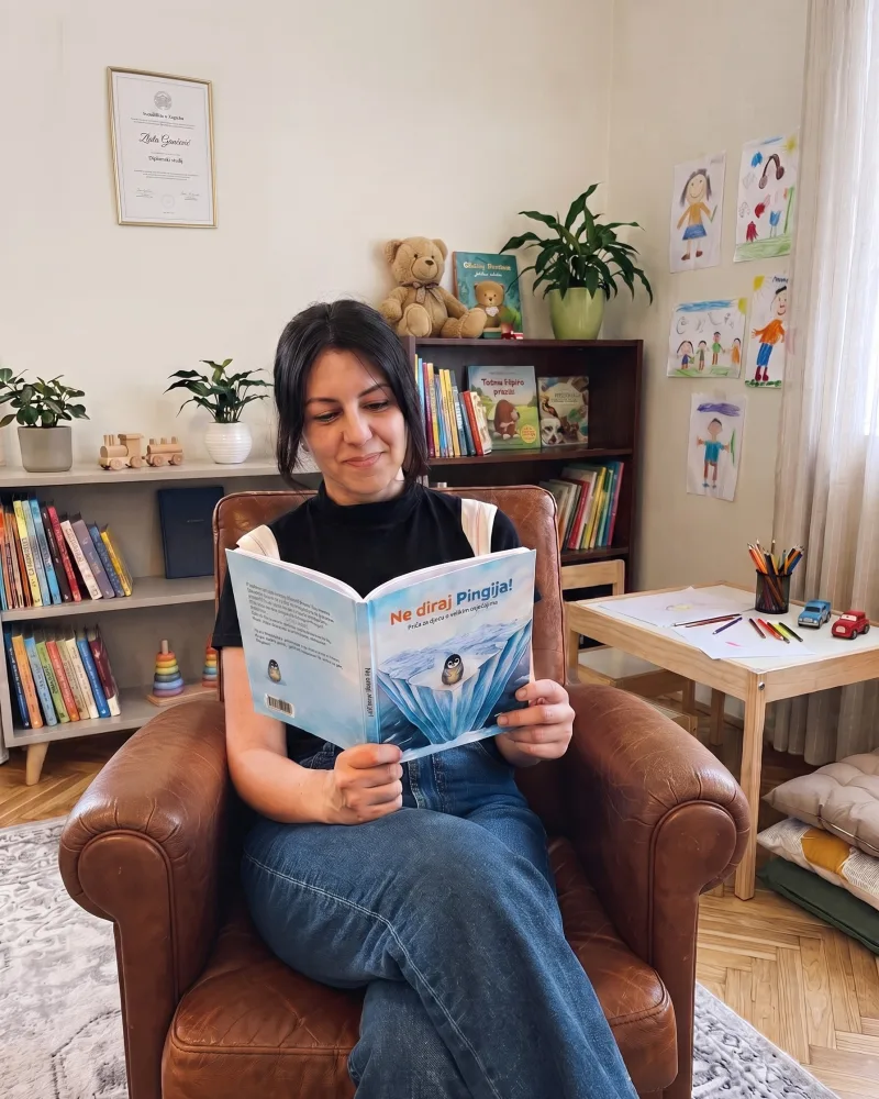Zlata Gančević, dječji psiholog, čita „Ne diraj Pingija!“