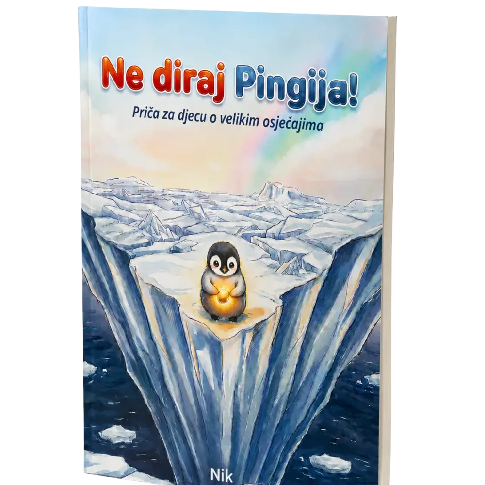 Knjiga „Ne diraj Pingija!“, meki uvez